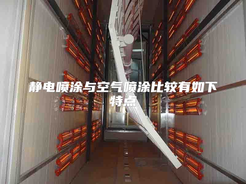 静电喷涂与空气喷涂比较有如下特点